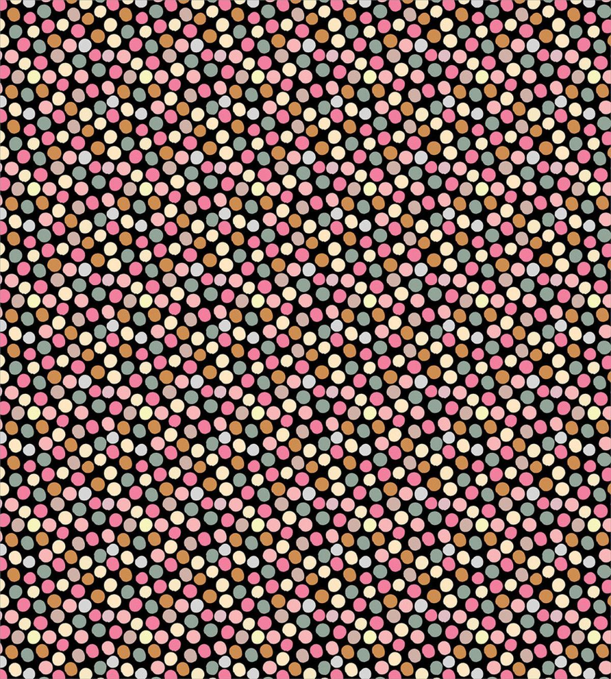 Hand-Painted Style Spots — Pattern