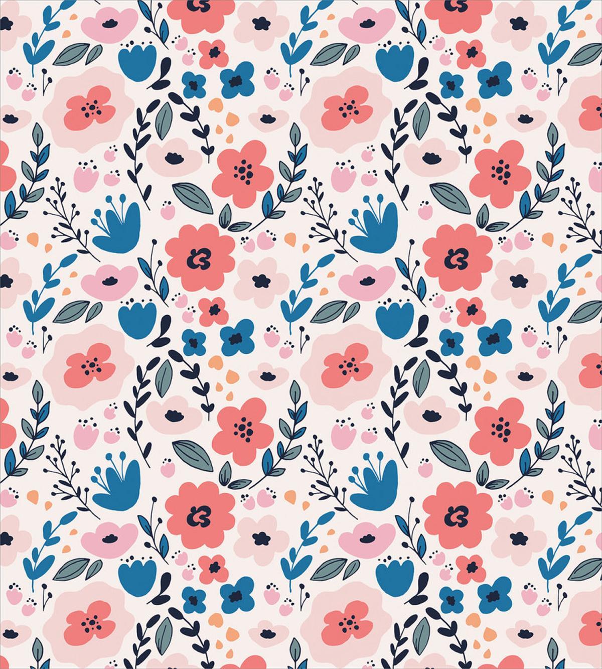 Pastel Summer Field Art — Pattern