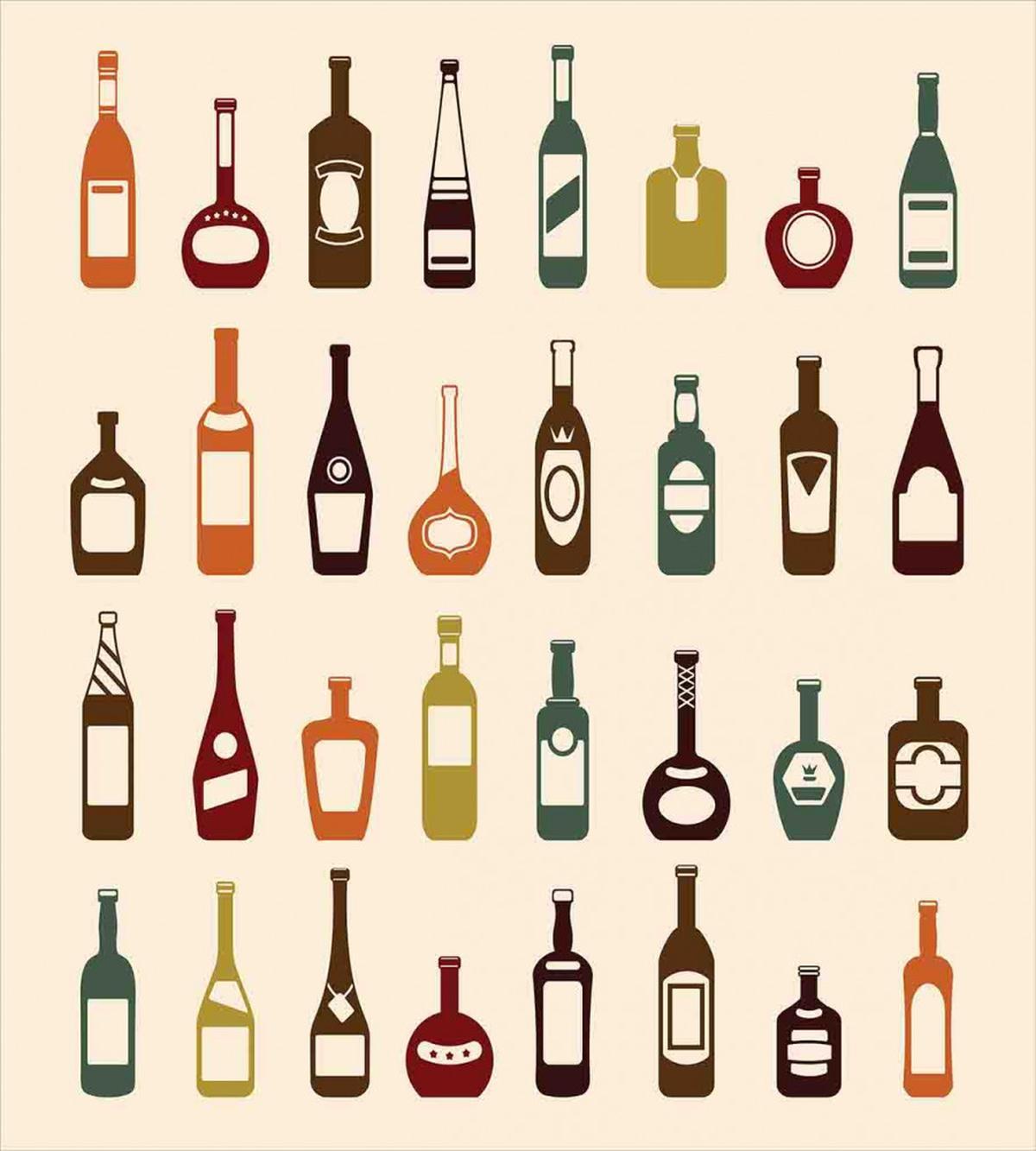 Alcoholic Strong Drinks — Pattern