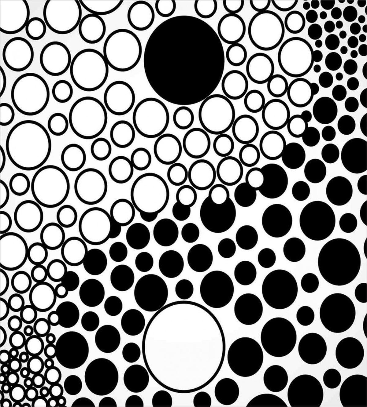 Abstract Retro Dots — Pattern