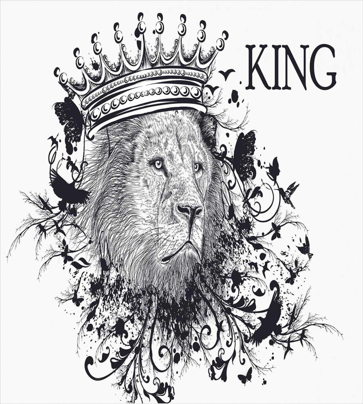 Reign of the Jungle Lion — Pattern