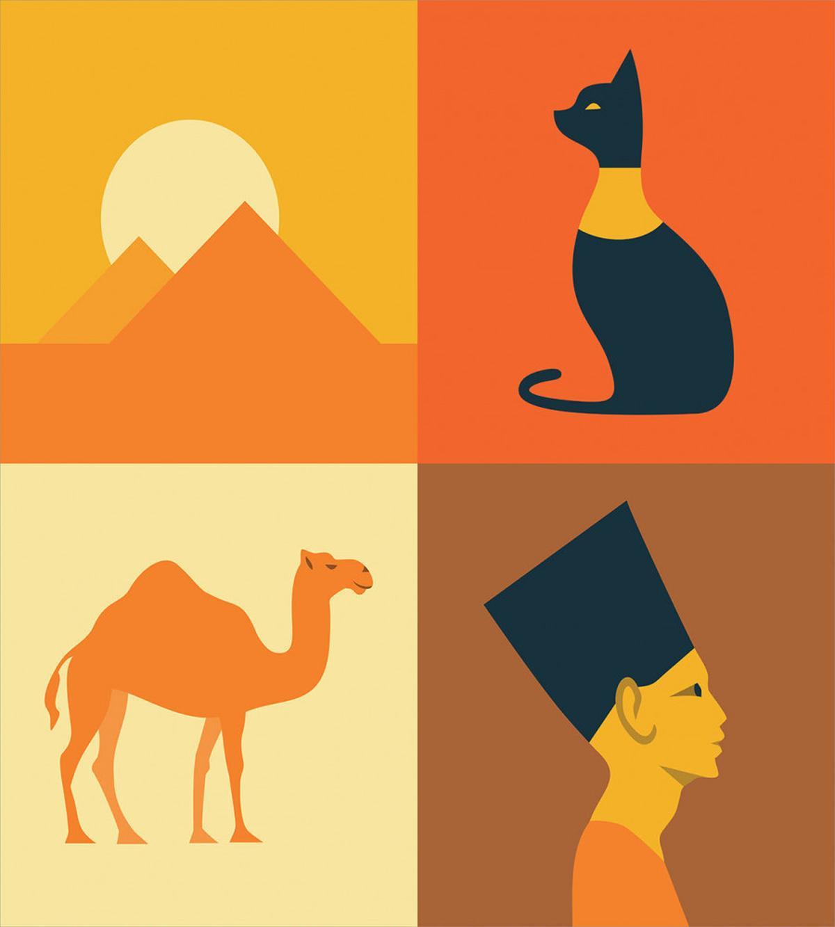 Camel Pyramids — Pattern