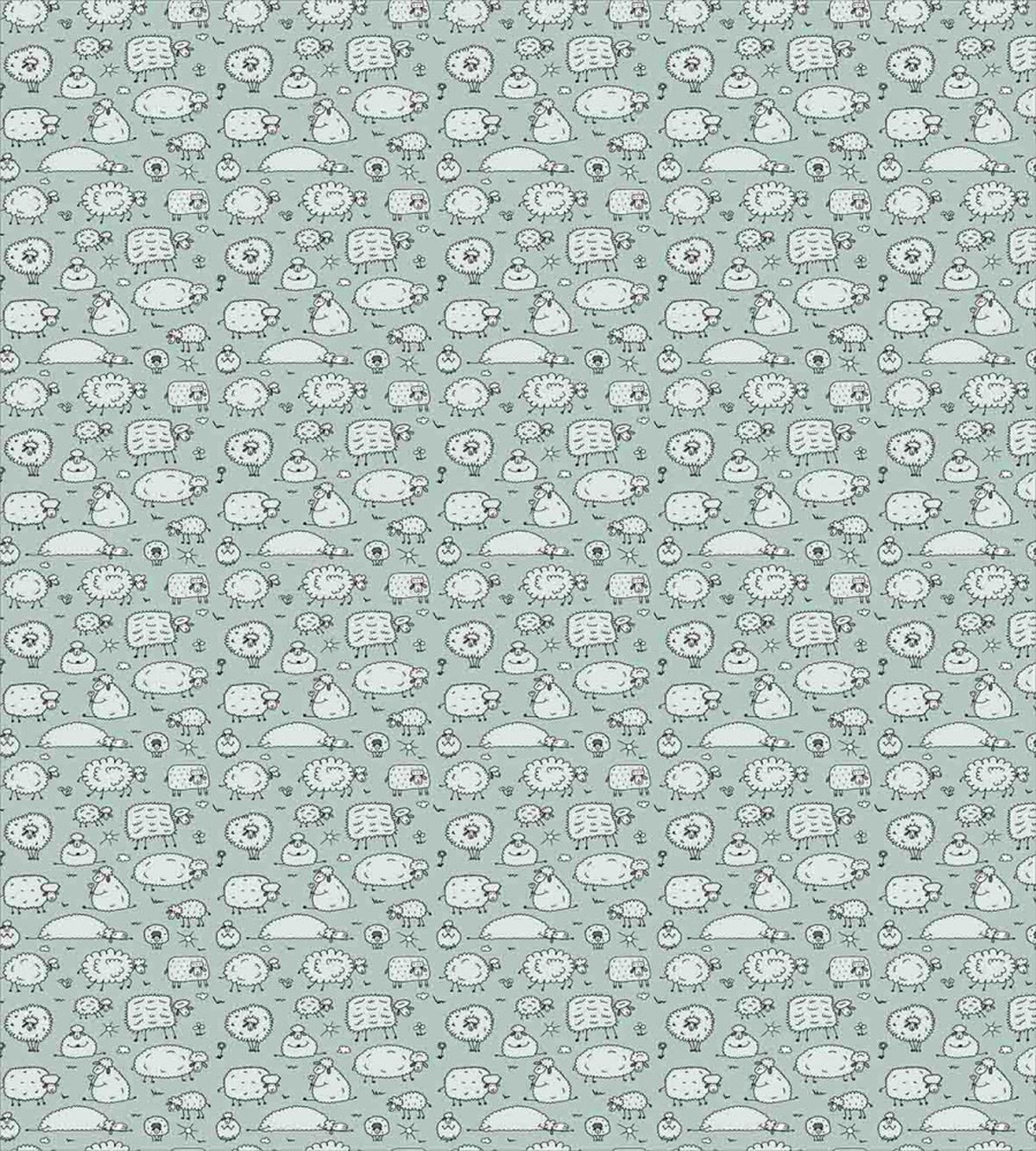 Funny Flock of Sheep Doodle — Pattern