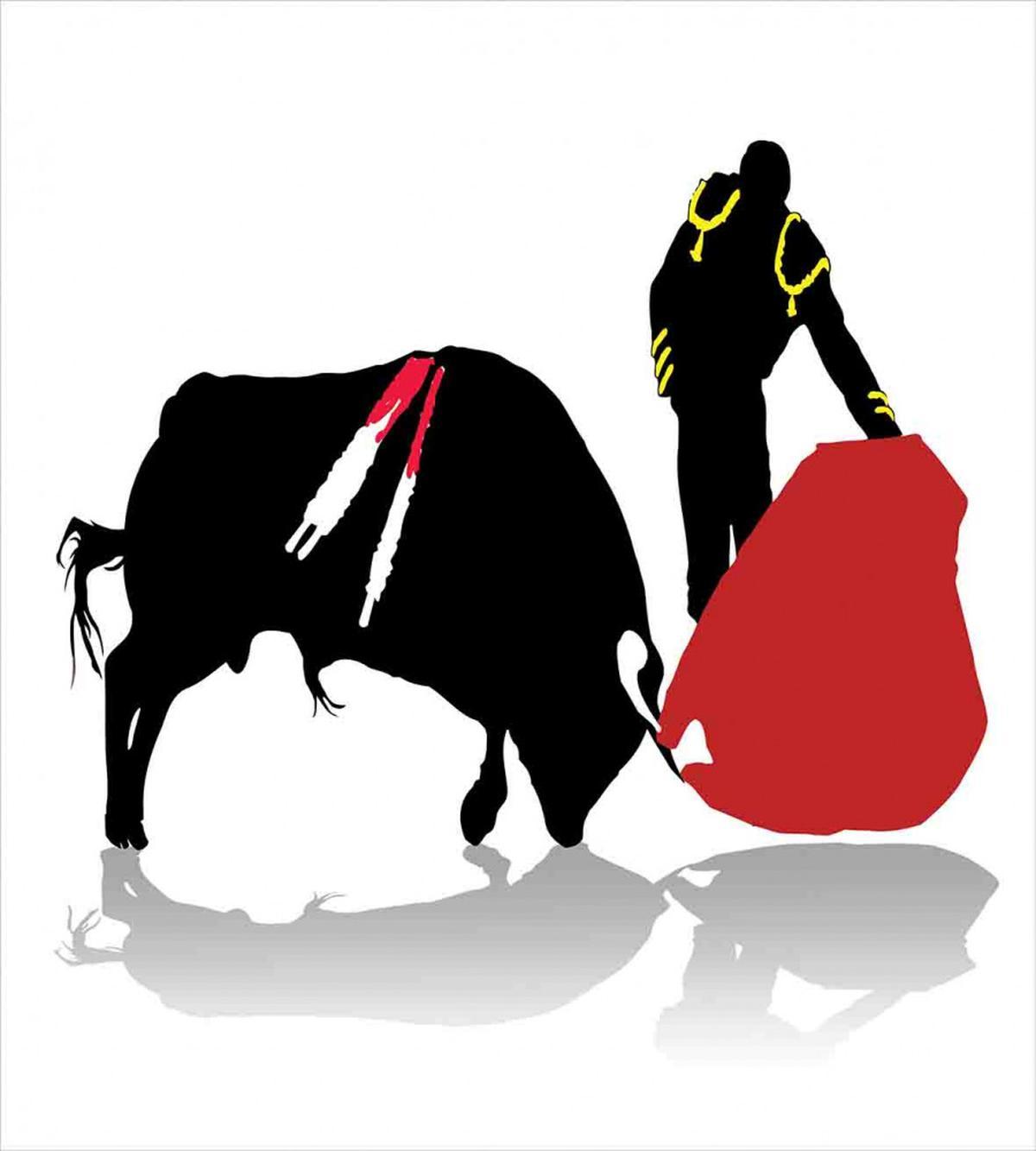 Bullfight Arena Matador — Pattern