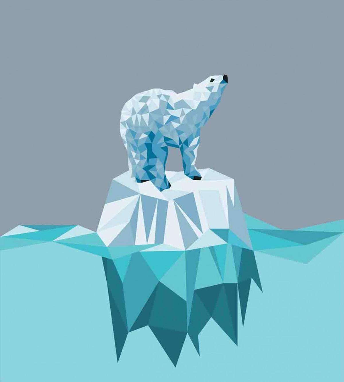 Fractal Bear Iceberg — Pattern
