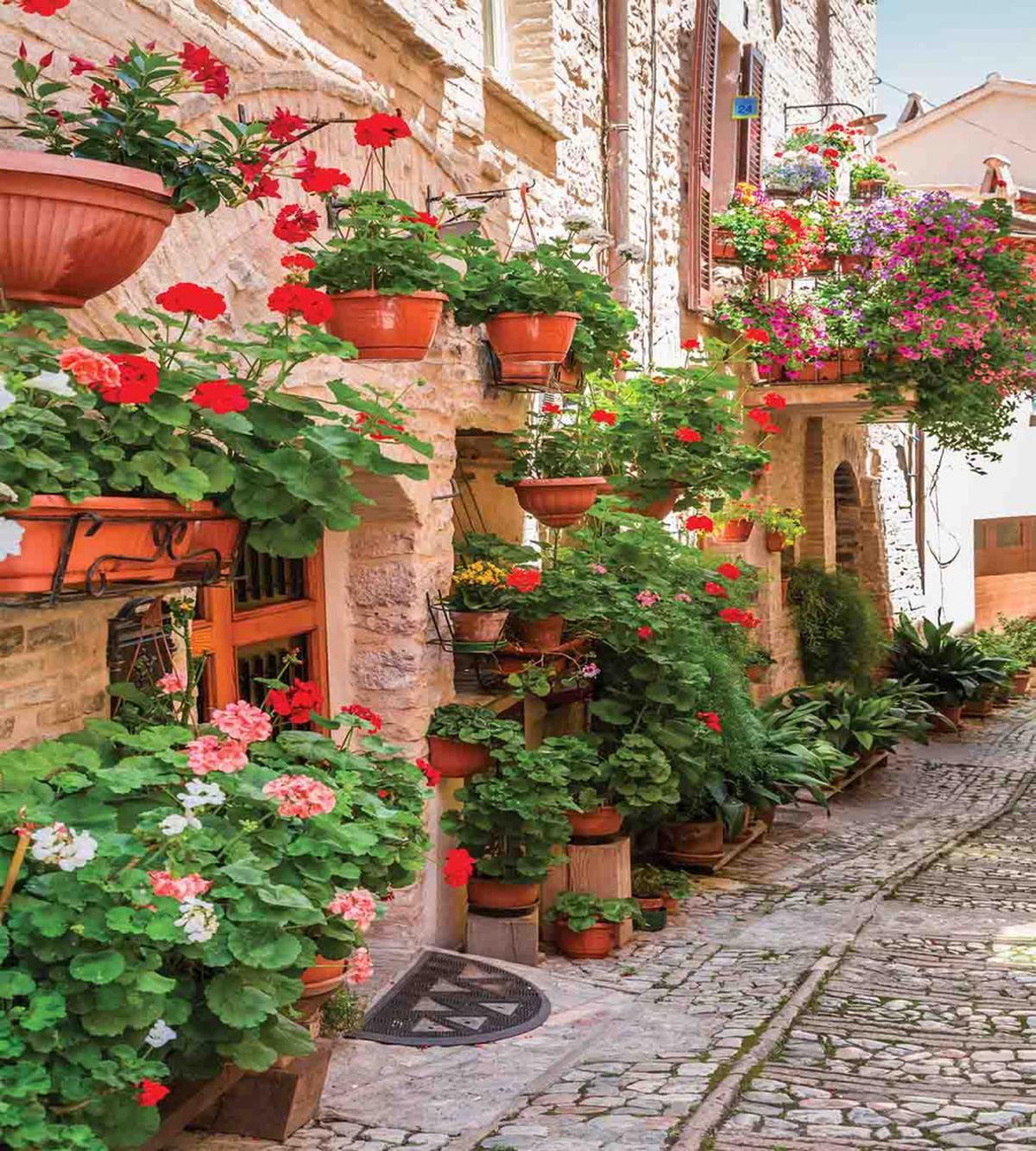 Small Medieval Town — Pattern