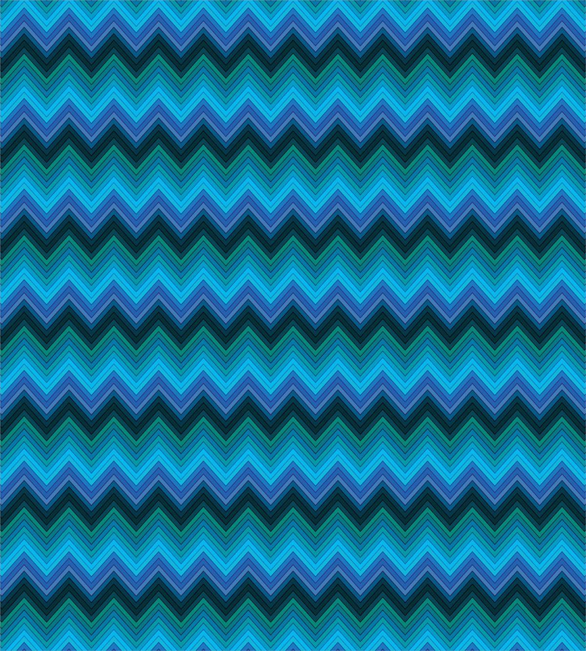 Chevron Aquatic Colors — Pattern