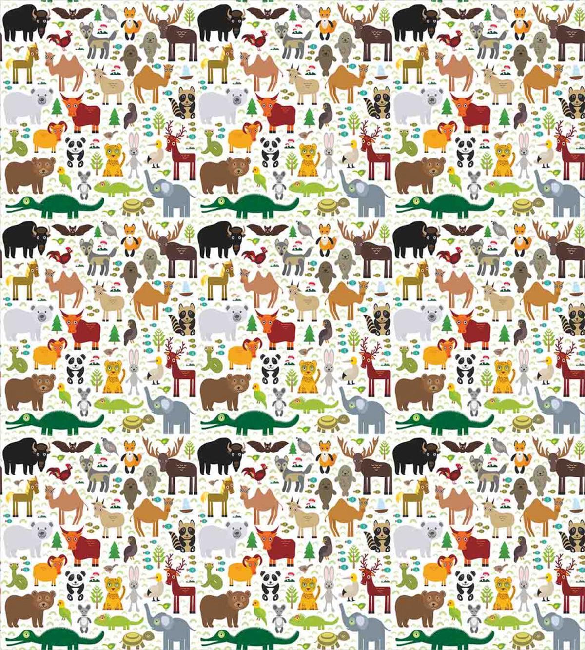 Leopard Bison Camel — Pattern