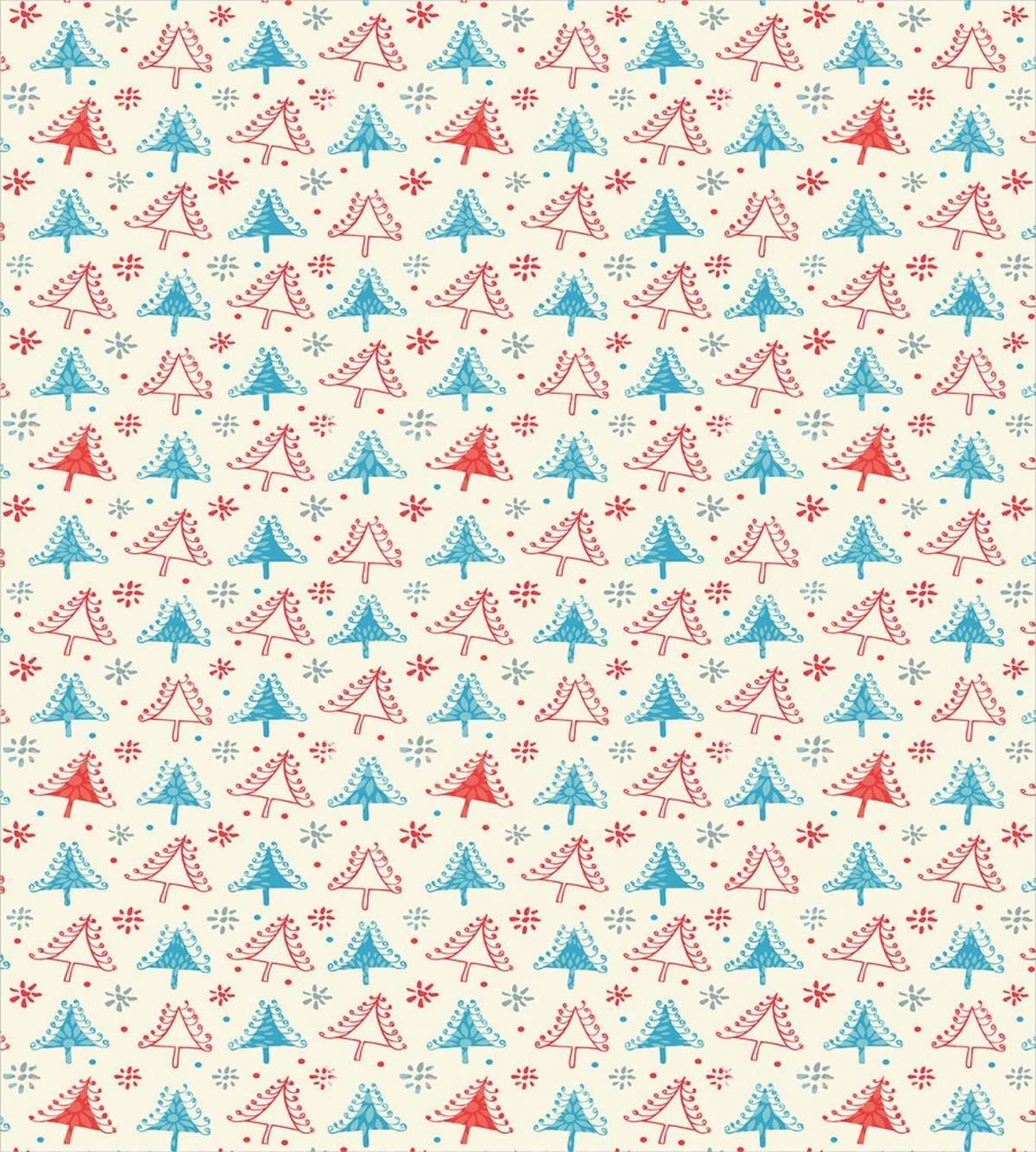 Xmas Trees Art — Pattern