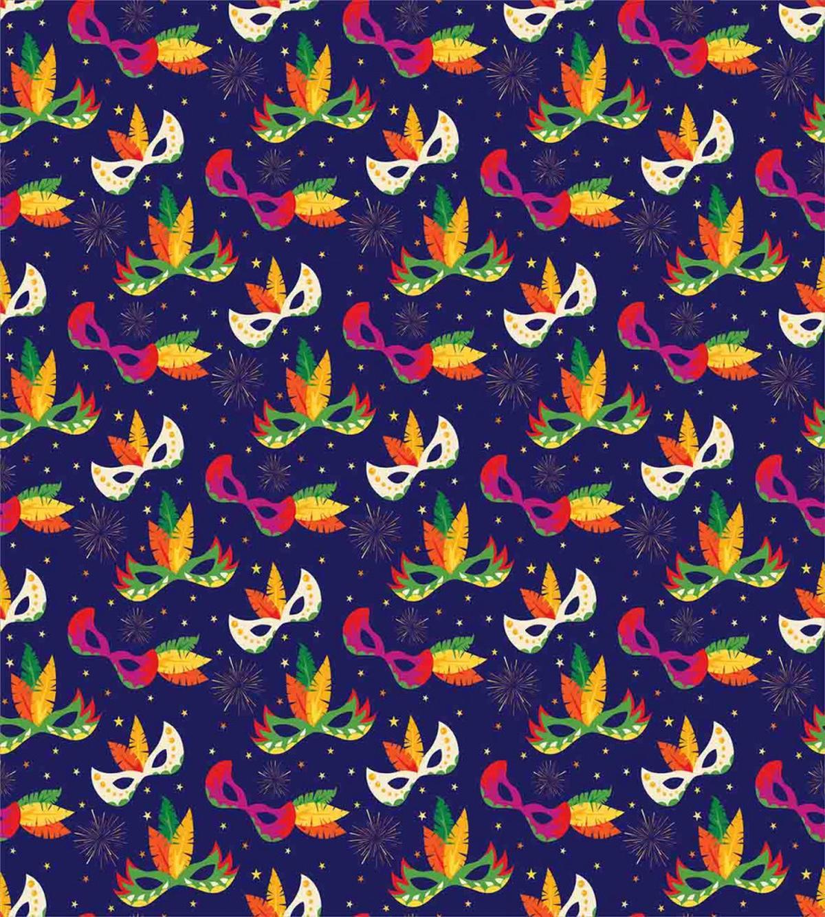 Carnival Masks — Pattern