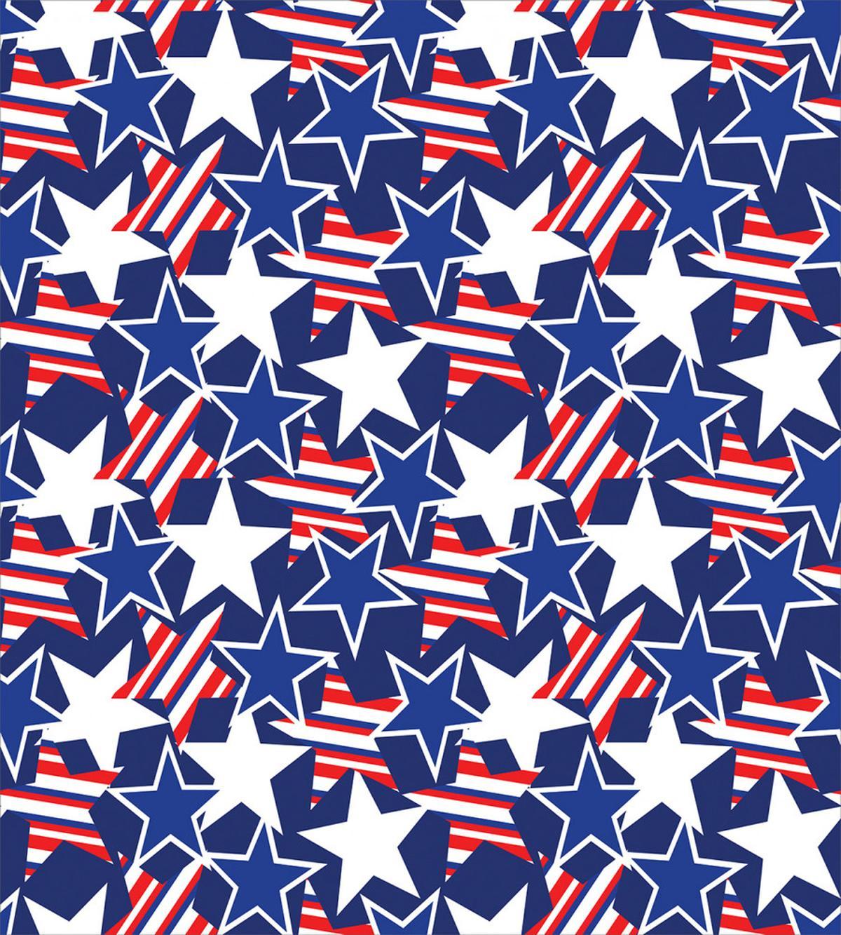 Patriotic American Star — Pattern