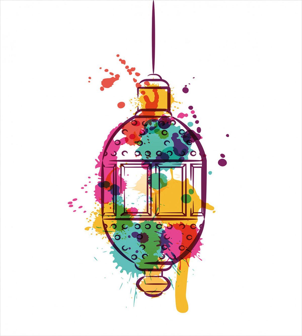 Color Splashes — Pattern