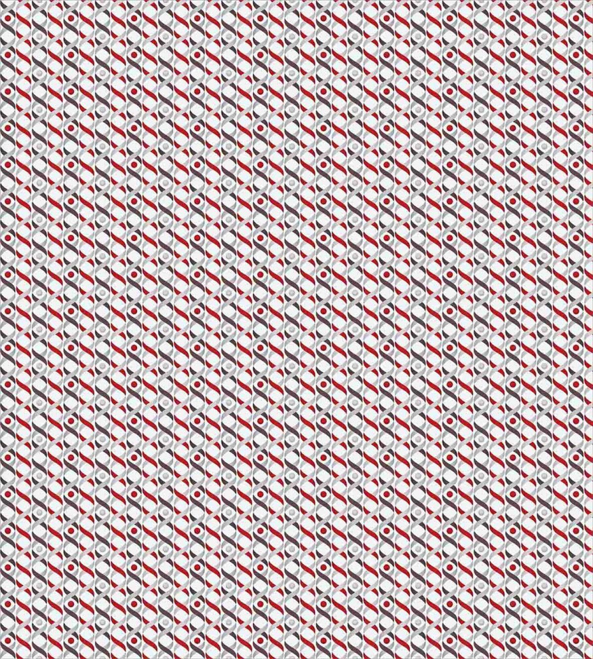 Tangled Ogee Lines — Pattern