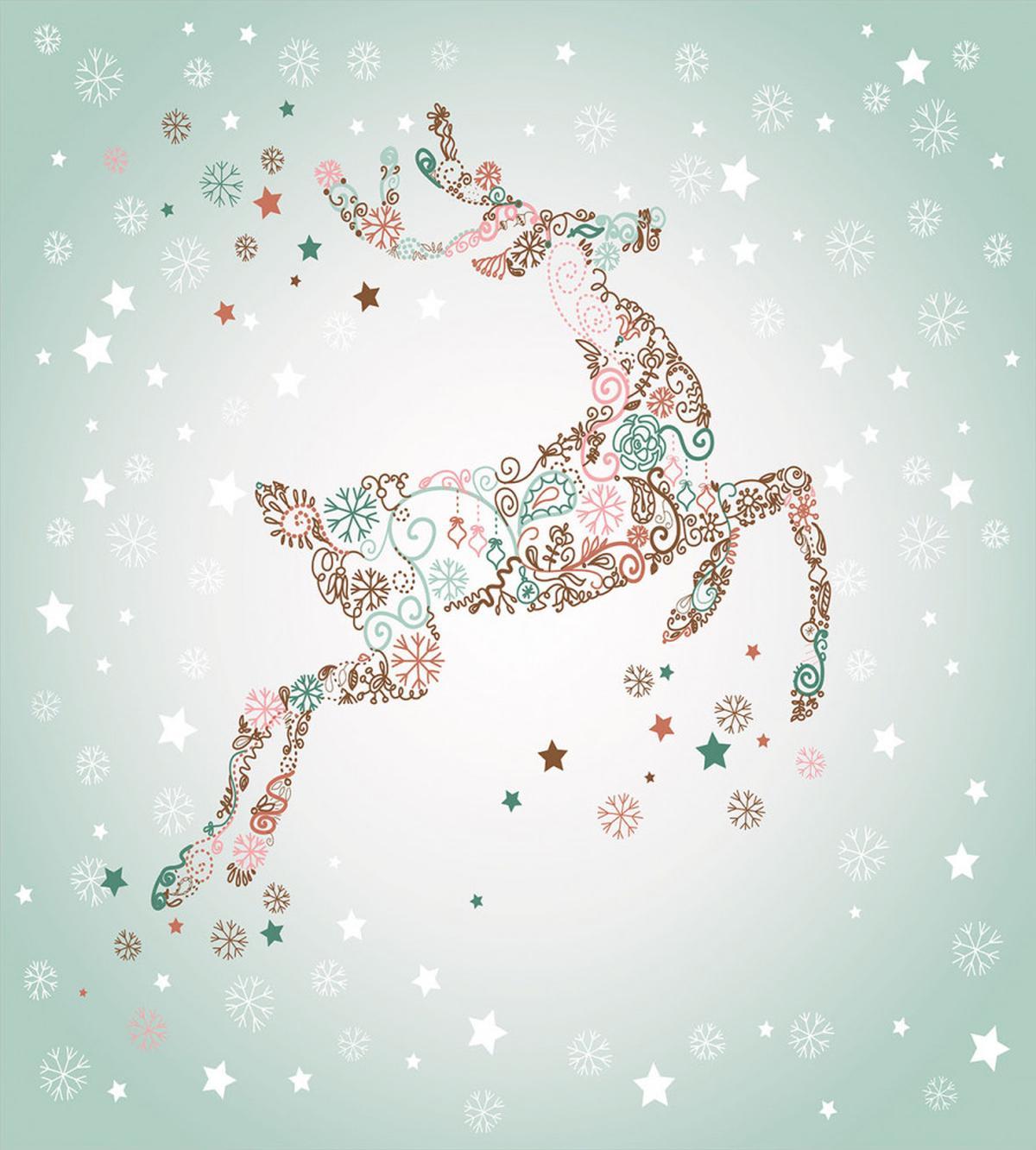 Hovering Deer with Fairy — Pattern