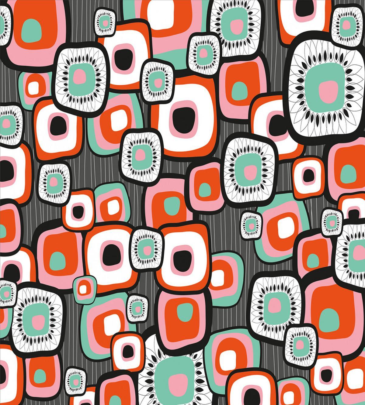 Funk Lava Flowers Forms — Pattern