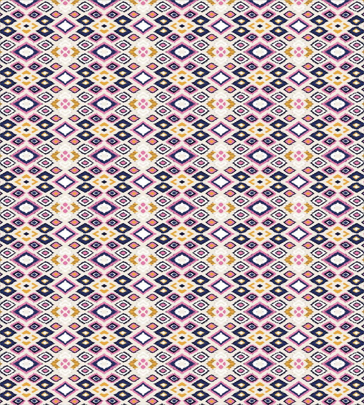 Ikat Inspired Ornate Design — Pattern