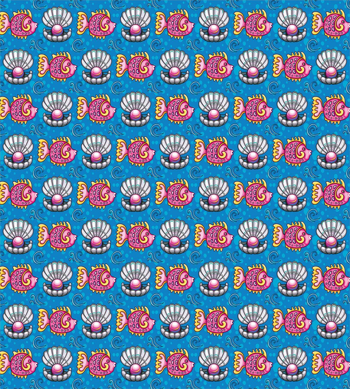 Dotted Seashells Fish — Pattern