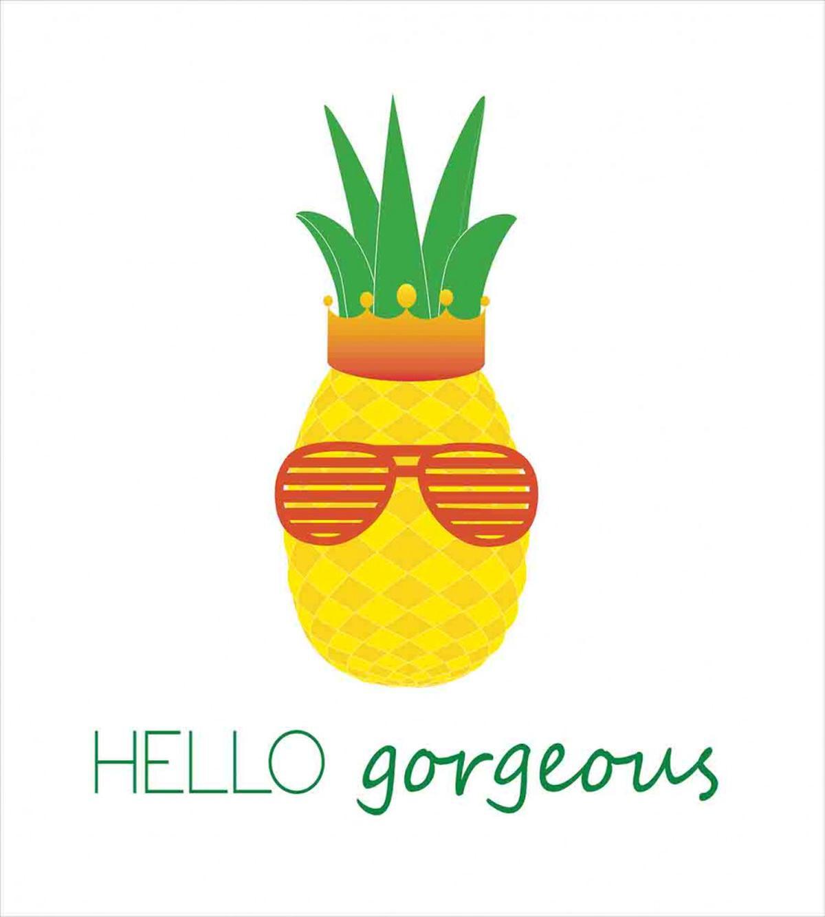 Doodle Pineapple — Pattern