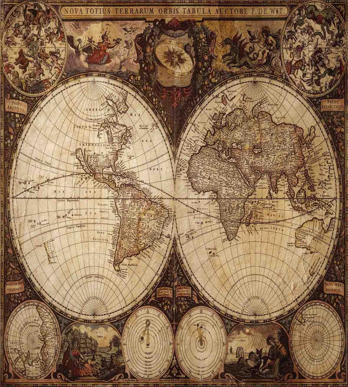 Historic Old Atlas — Pattern