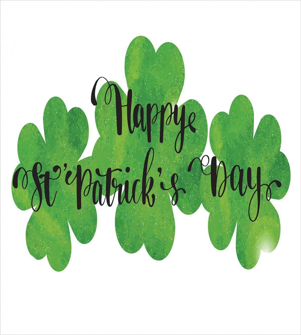 Cursive St Patrick's Day — Pattern