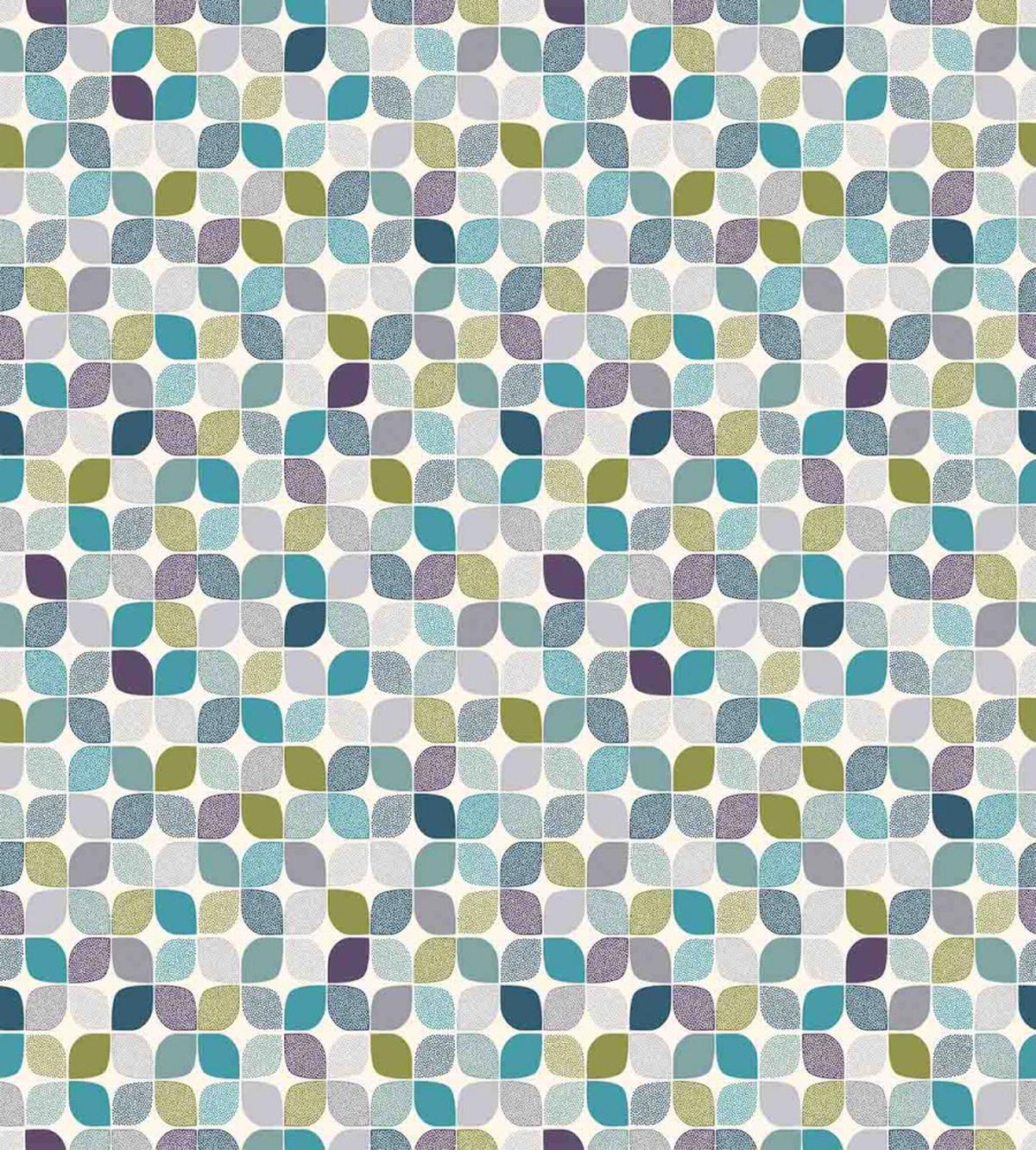 Abstract Forms Pastel Tones — Pattern