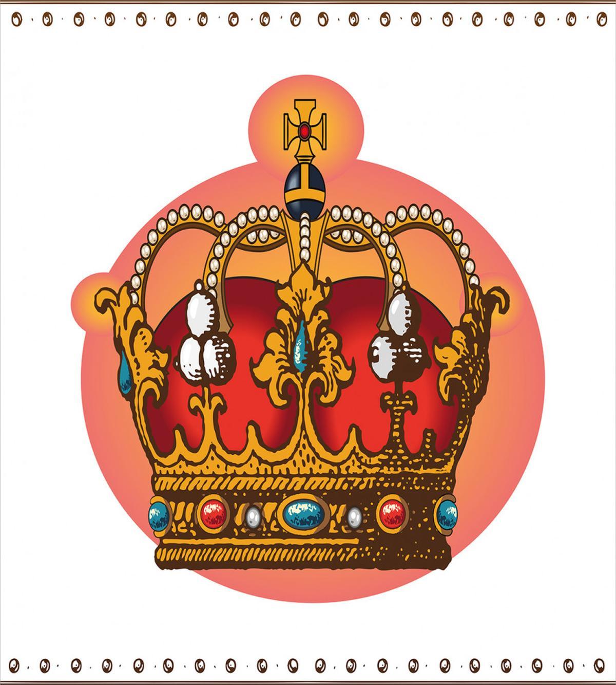 Baroque Crown Coronet — Pattern