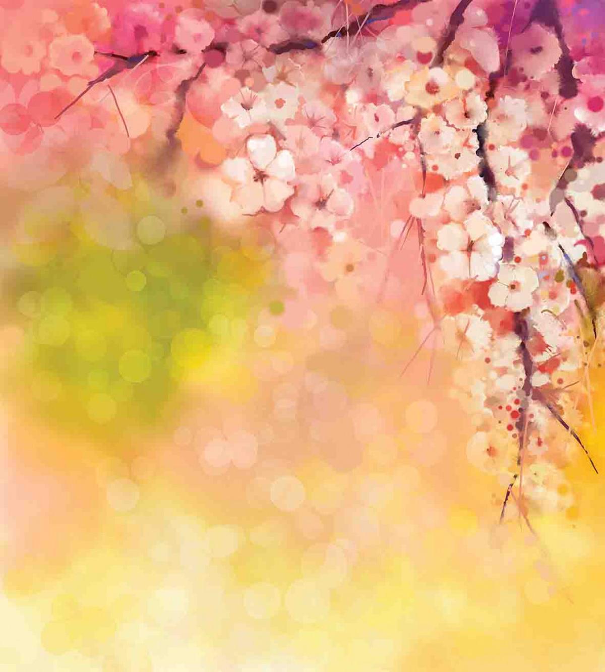 Sakura Floral Beauty — Pattern