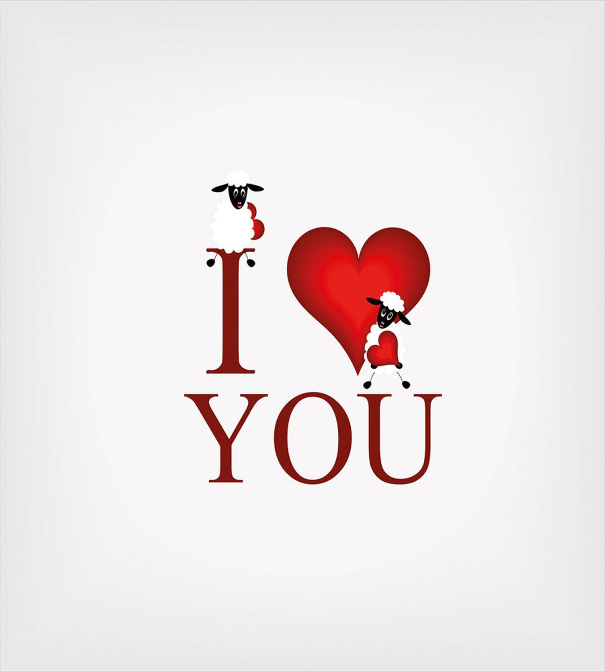 Sheep and Red Heart — Pattern