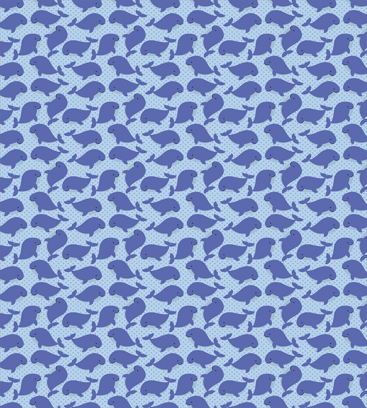 Cartoon Fish Shoal — Pattern