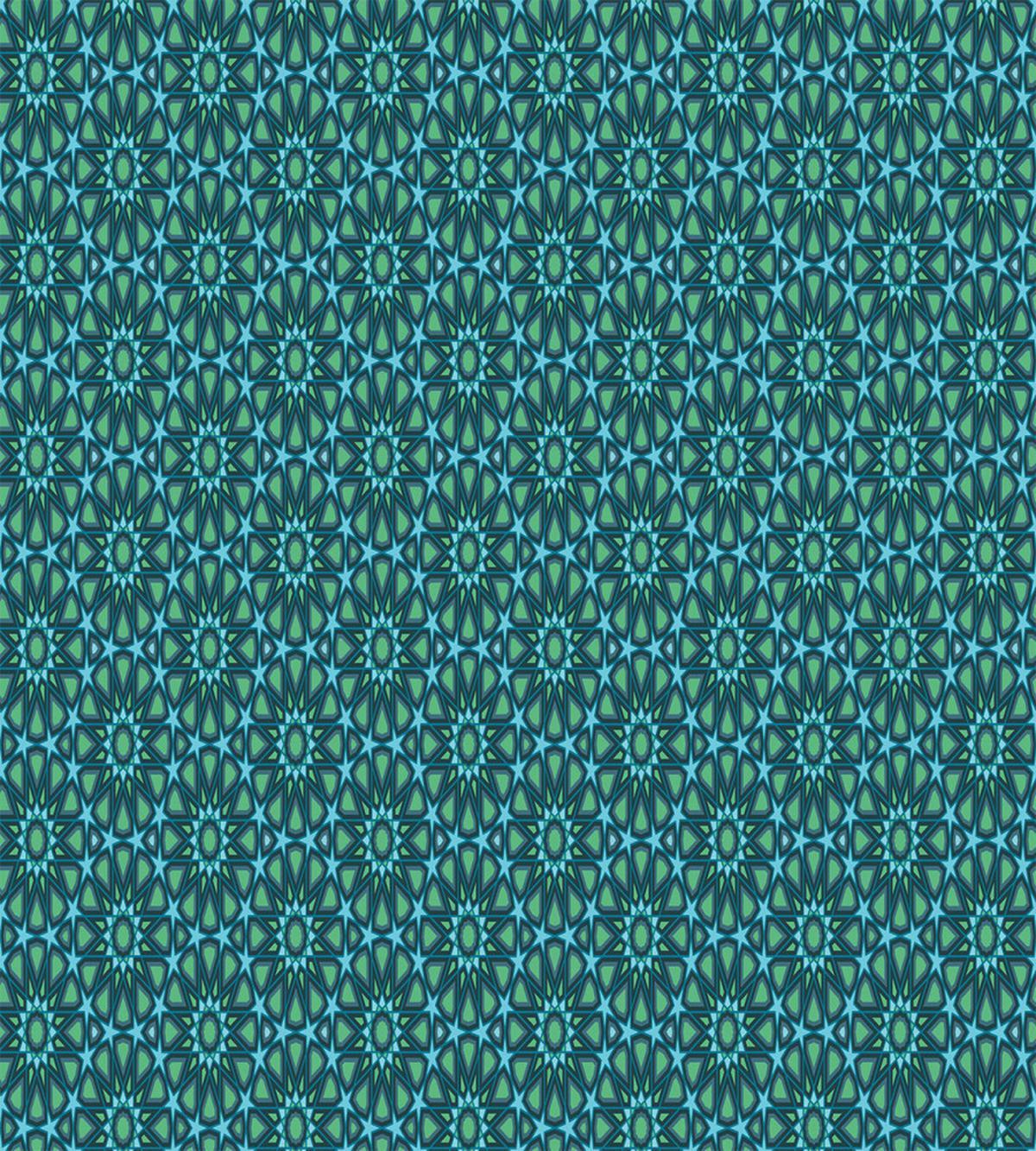Moroccan Star Design Ornate — Pattern