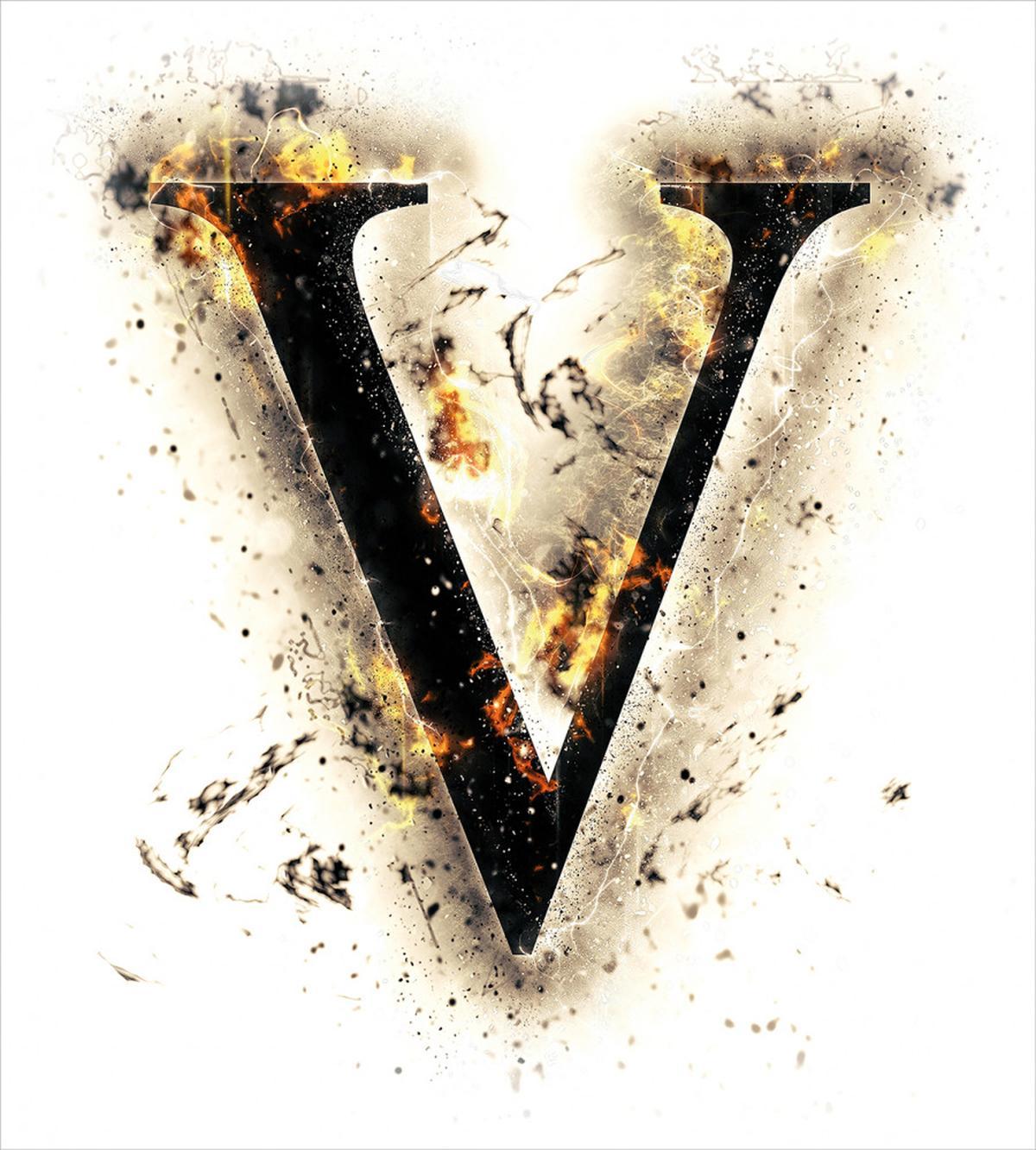 Cool Burning Alphabet — Pattern