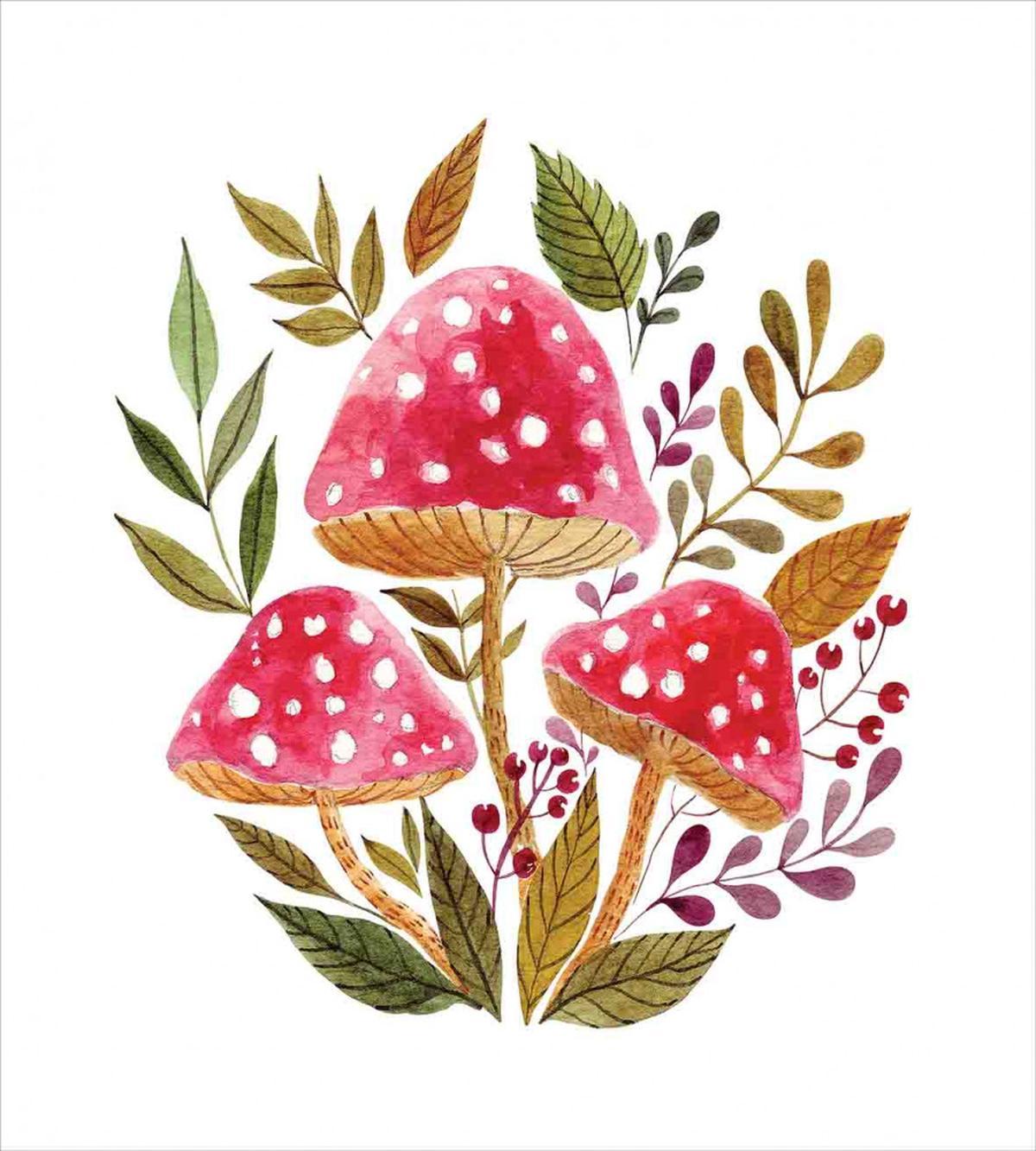Watercolor Amantias — Pattern