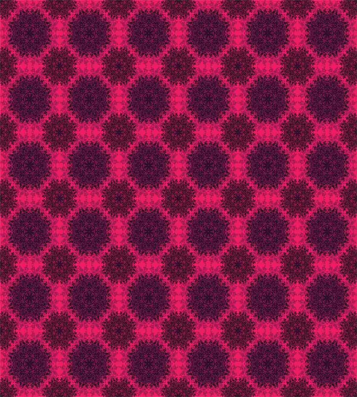 Baroque Roses Mandala — Pattern