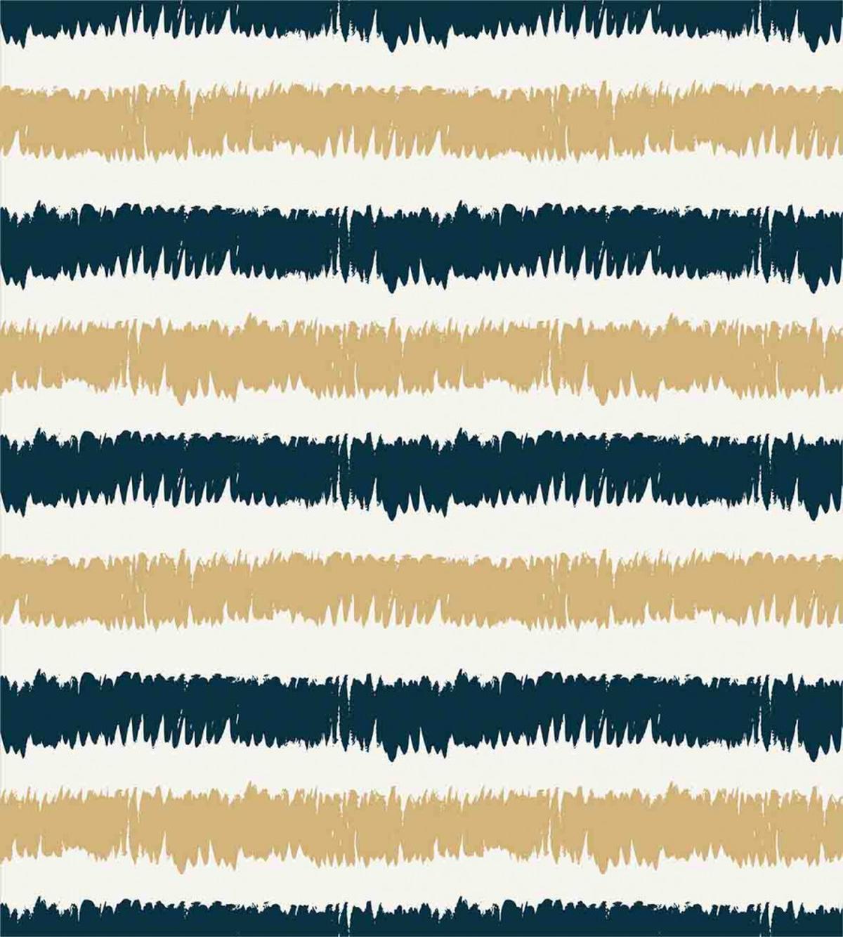 Navy Blue Beige Brush — Pattern