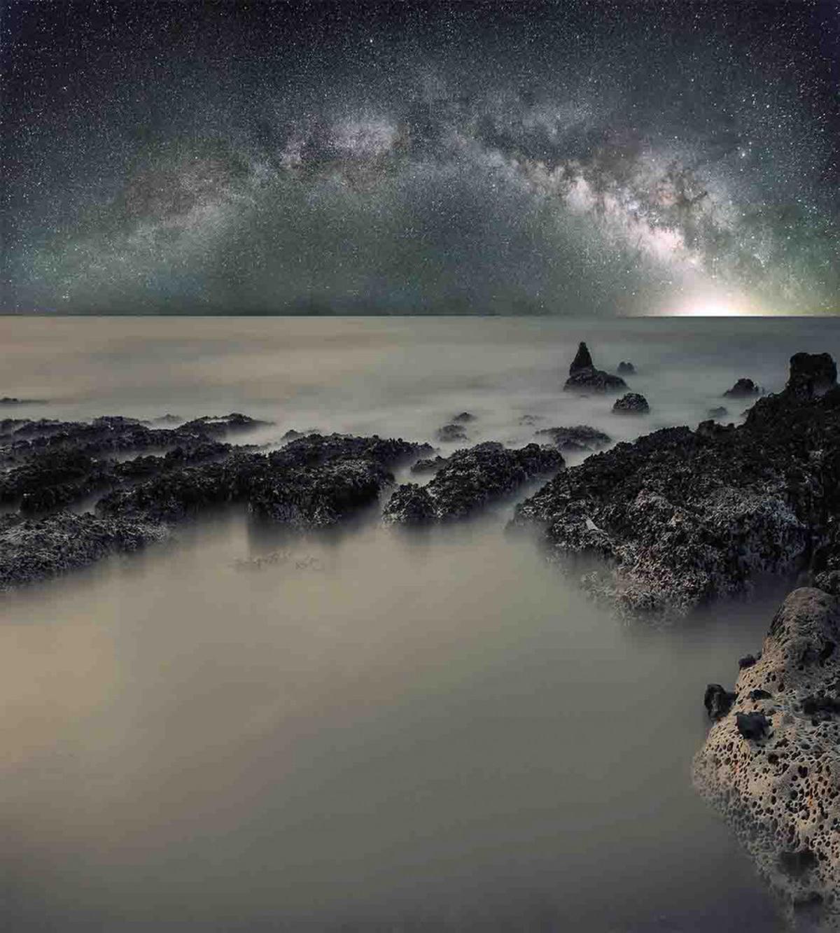 Milky Way Foggy Space — Pattern