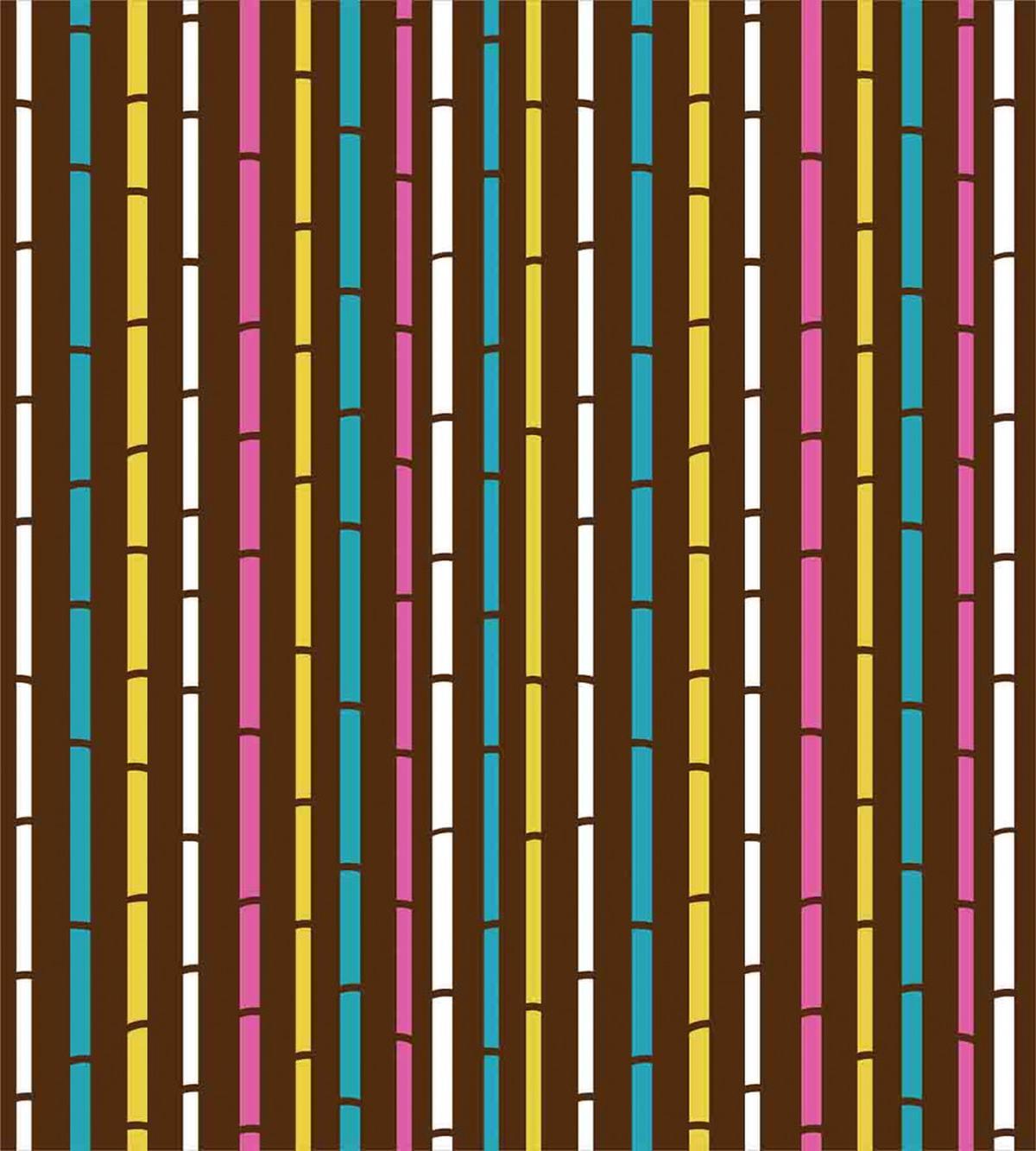 Rainbow Bamboo Sticks — Pattern