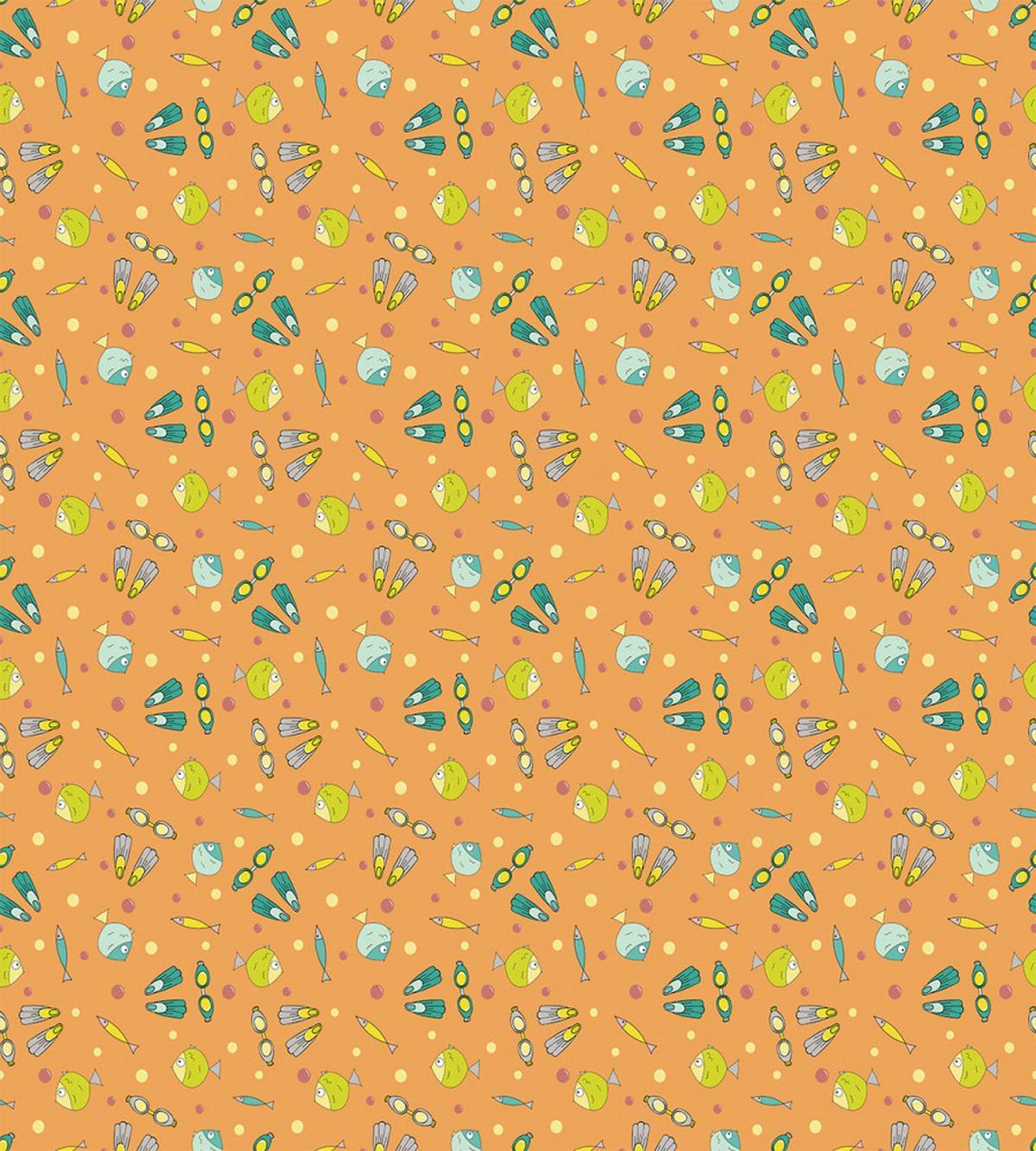 Cartoon Underwater — Pattern