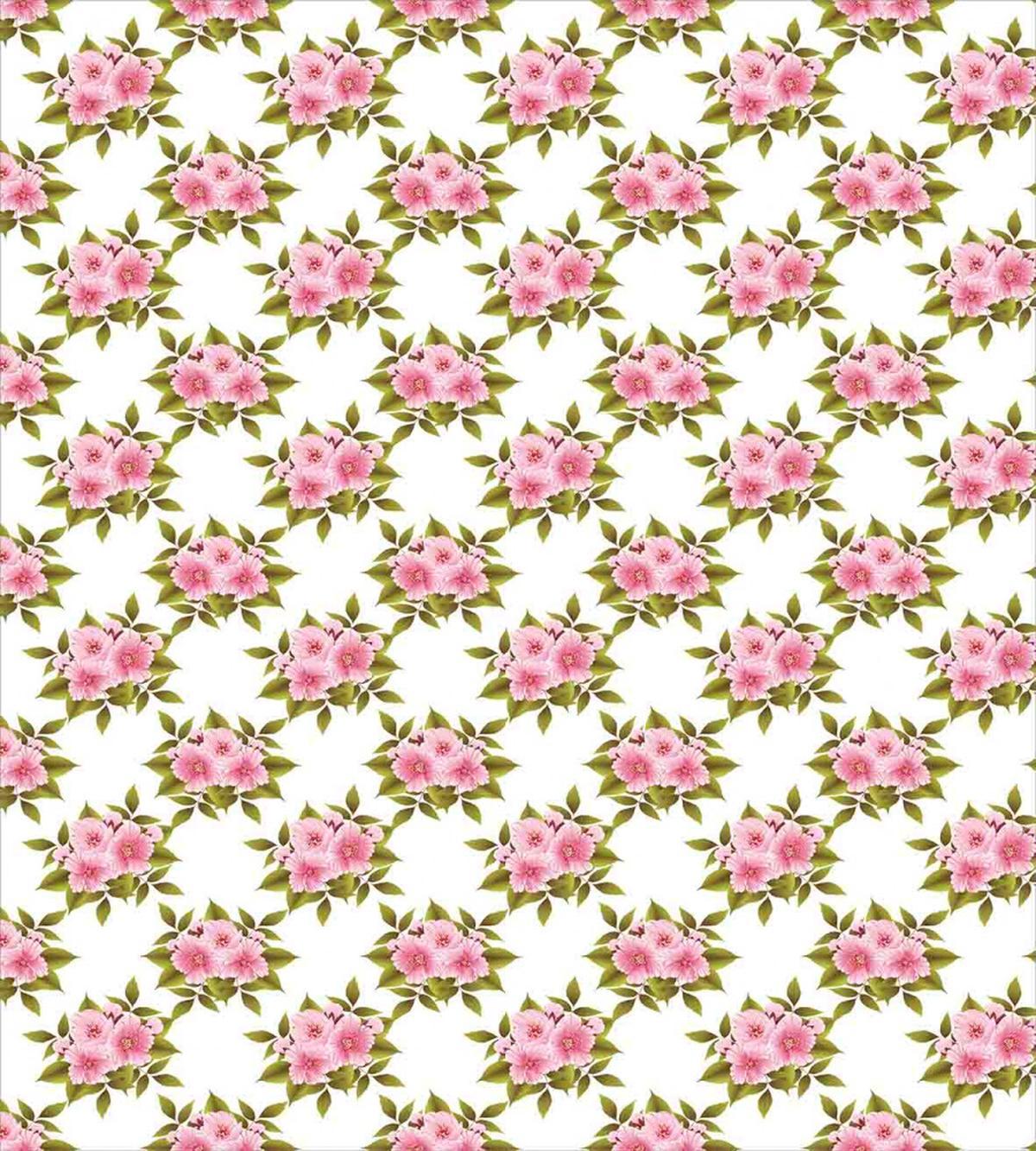 Blossoming Sakura Flowers — Pattern