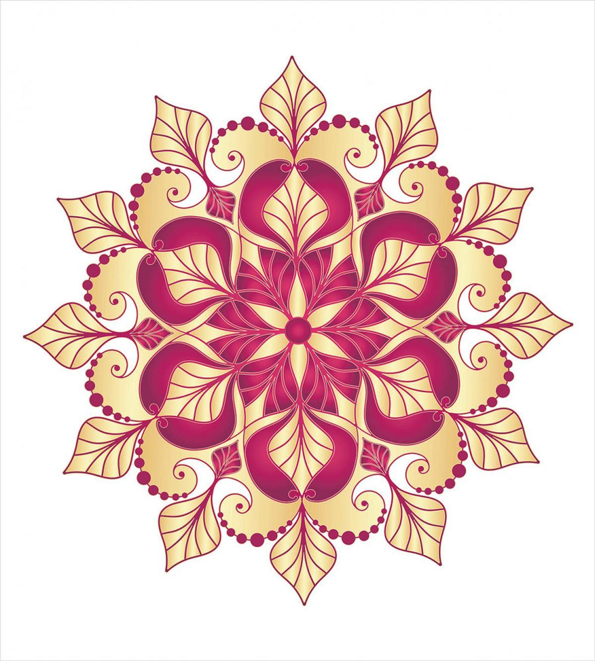 Christmas Snowflake Ornate — Pattern