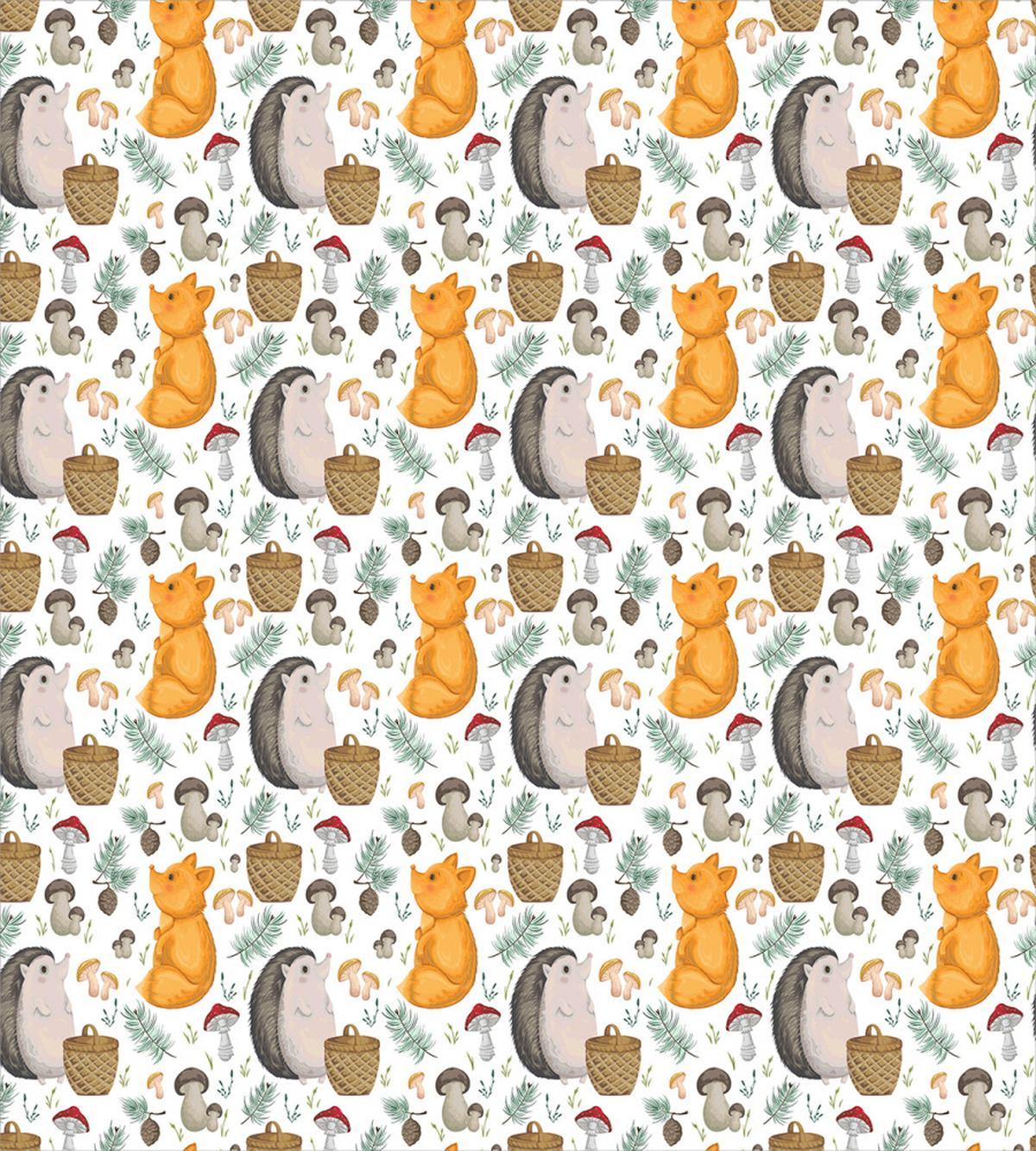 Life in Woods Theme — Pattern