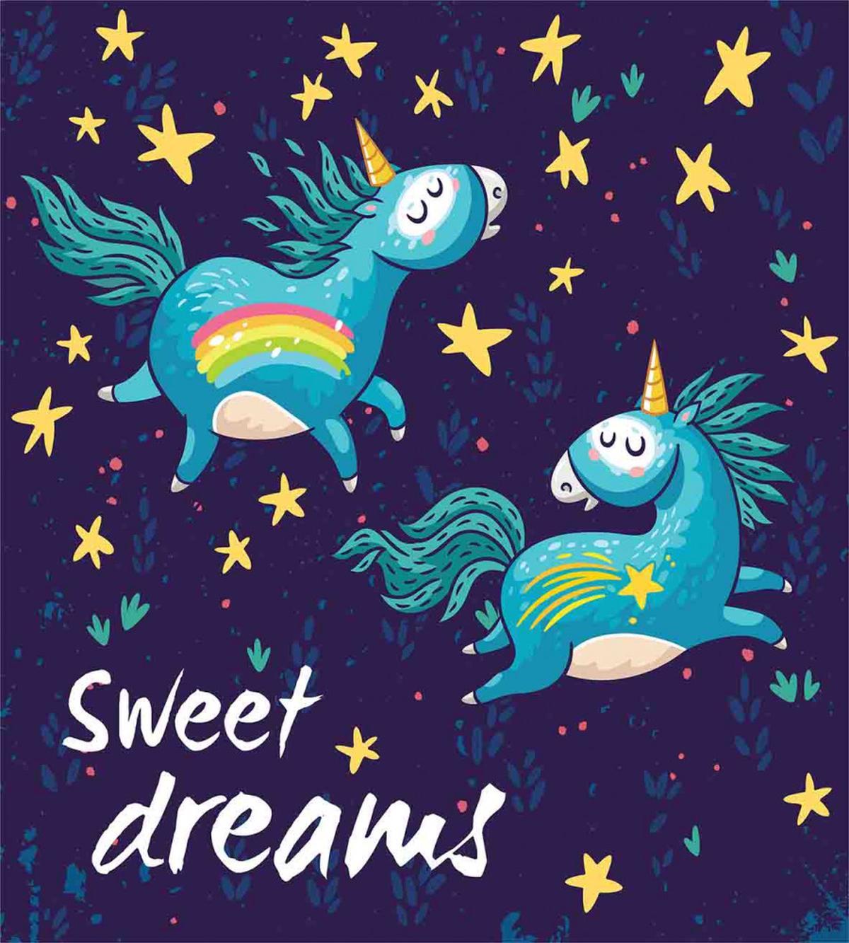Unicorn Night Sky — Pattern