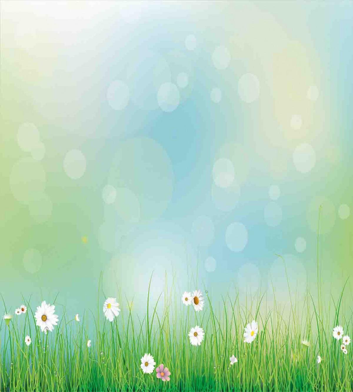 Spring Nature Field — Pattern