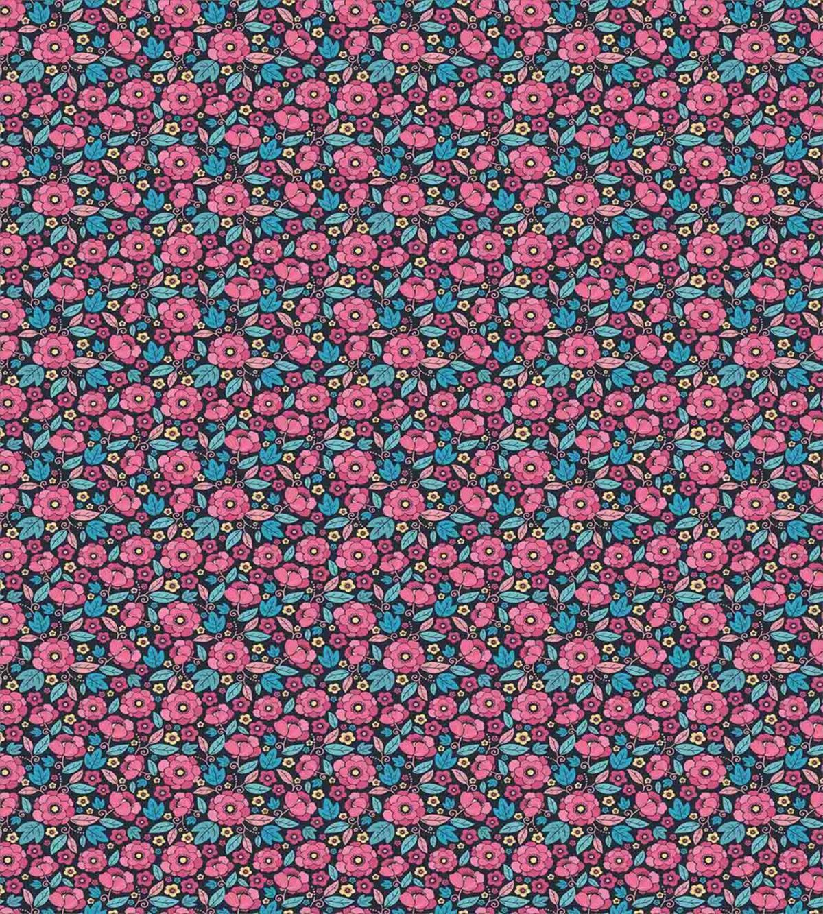 Petals and Leaves Swirls — Pattern