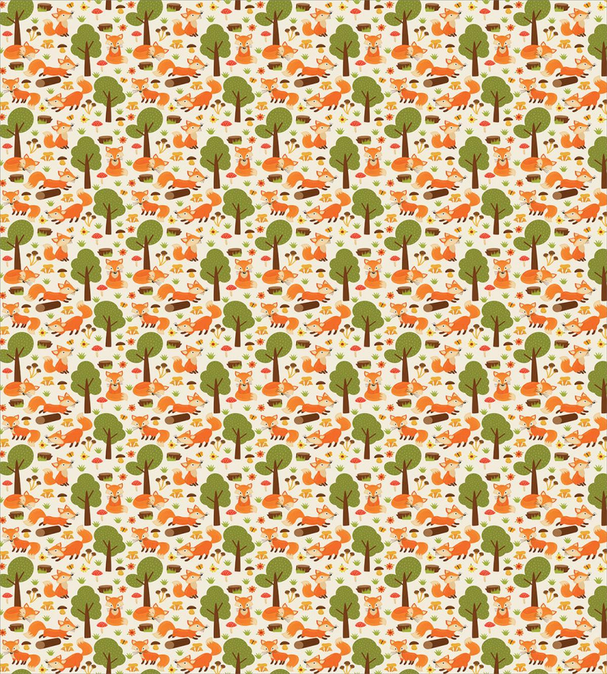 Spring Forest Wildlife — Pattern