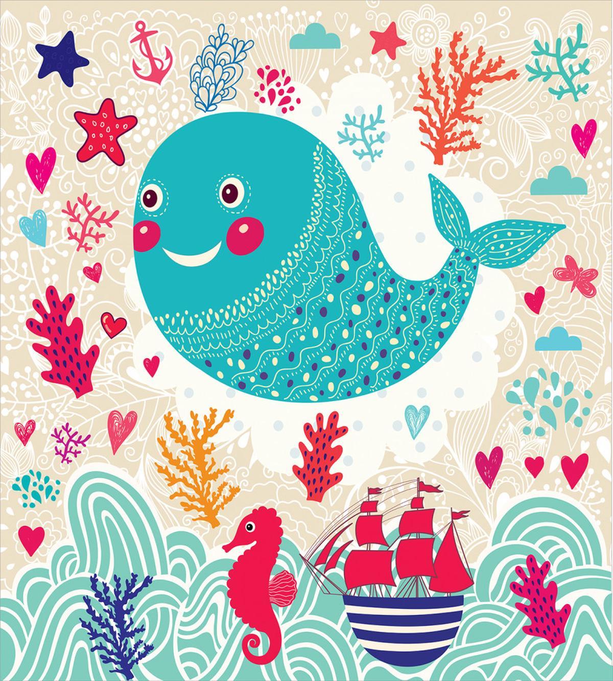 Childish Nautical Concept — Pattern