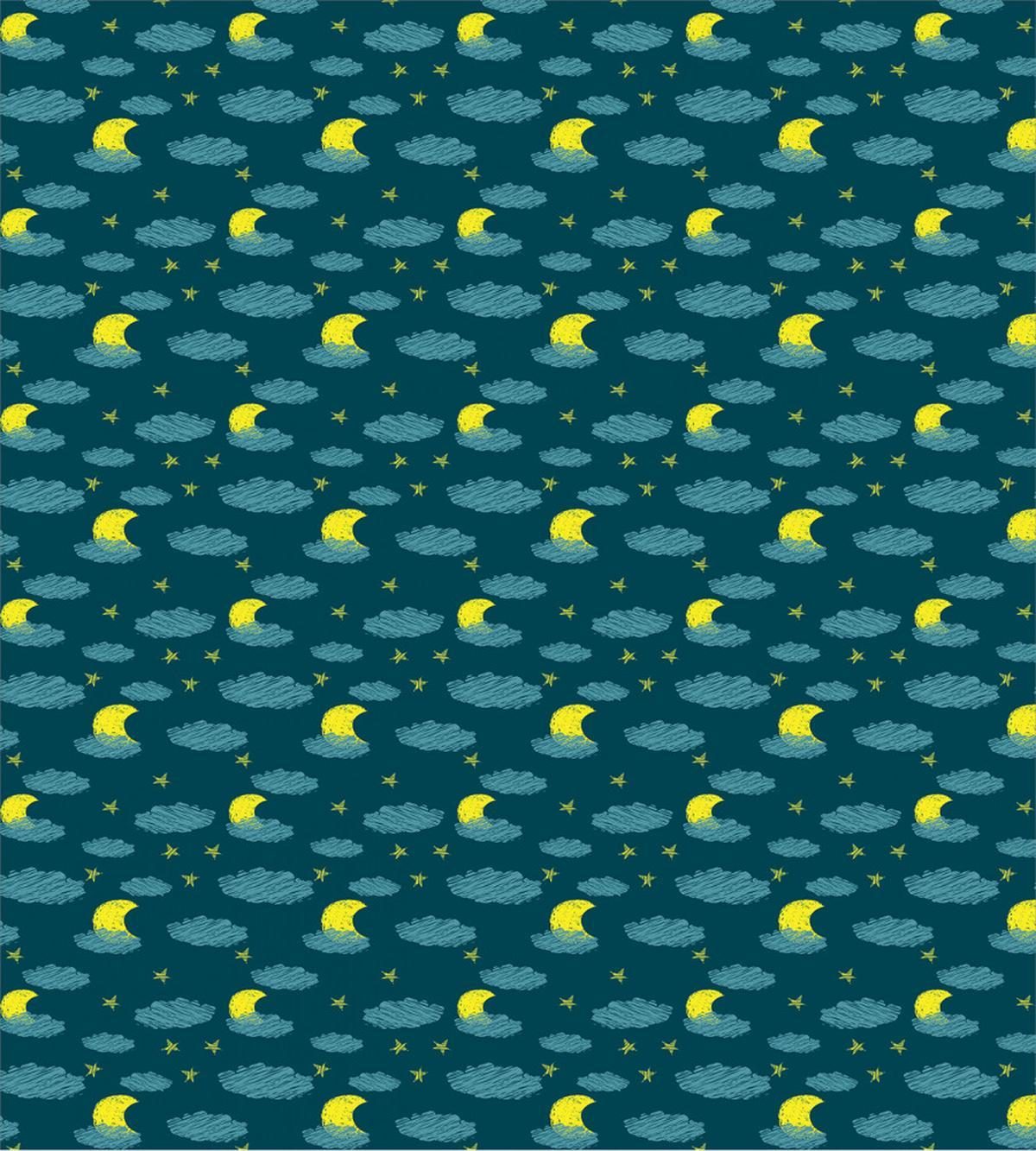 Scribble Starry Night Sky — Pattern