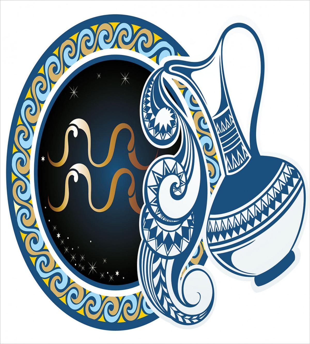 Aquarius Sign — Pattern