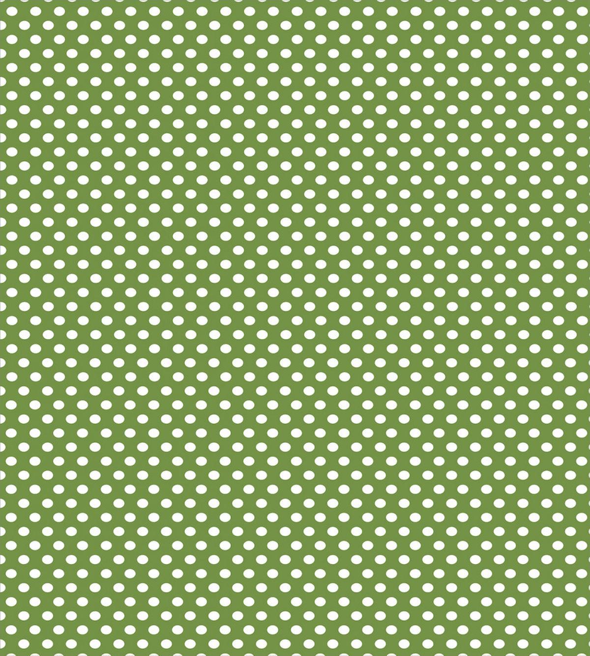 White Simple Polka Dots — Pattern