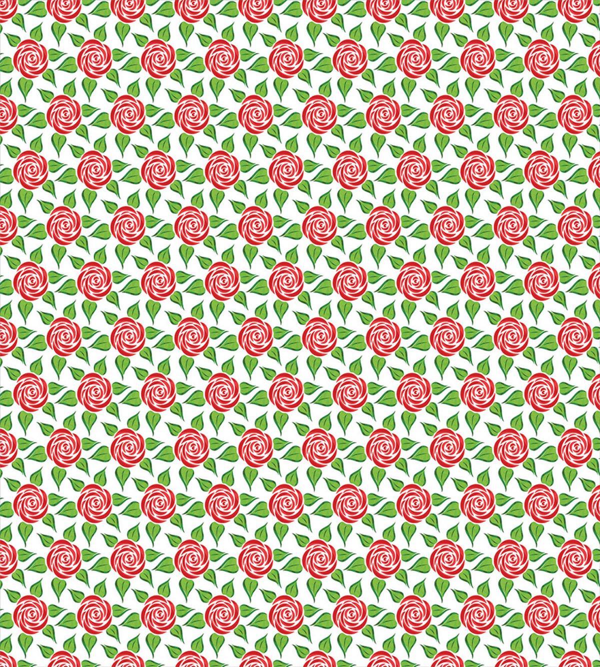 Circular Floral Simplicity — Pattern