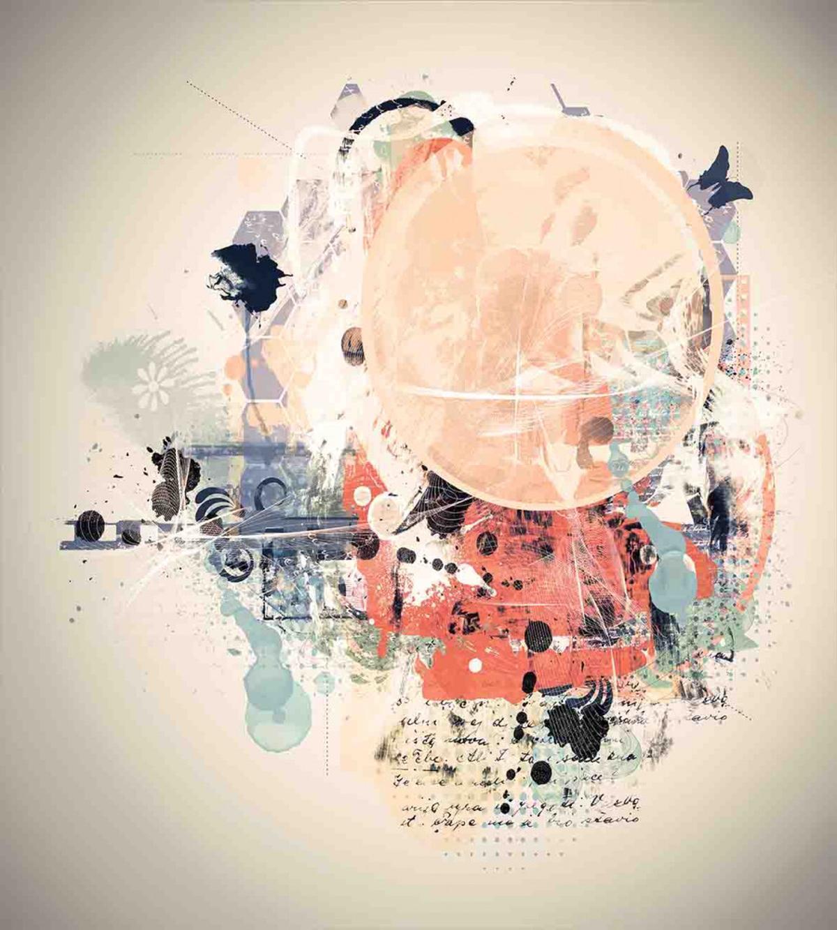Grunge Mix Collage — Pattern